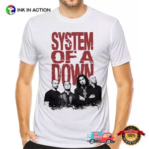 System Of A Down Rock Band Tour Shirt