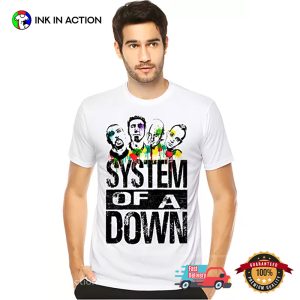 System Of A Down Rock Crazy Rock Band Shirt