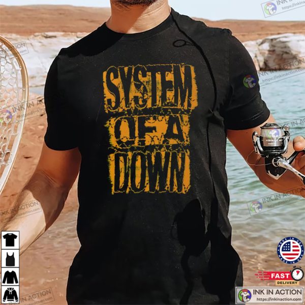 System Of A Down Street Style Rock Band Shirt