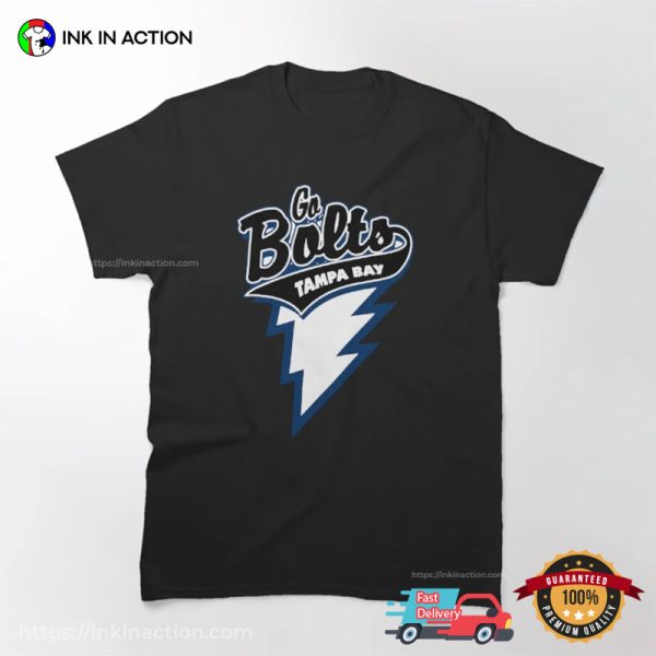 TAMPA BAY LIGHTNING Ice Hockey Team Go Bolts Tee