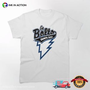 TAMPA BAY LIGYHTNING Ice Hockey Team Go Bolts Tee 2