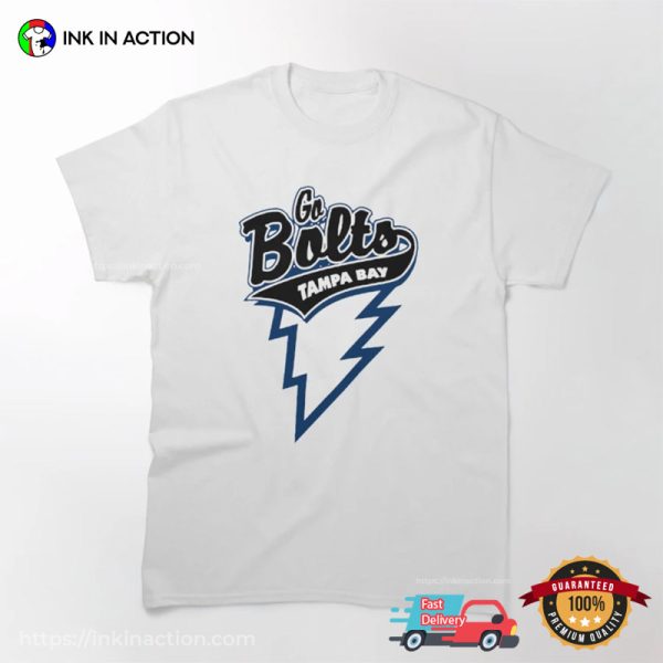 TAMPA BAY LIGHTNING Ice Hockey Team Go Bolts Tee