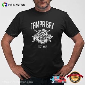 Tampa Bay Hockey Team Est 1992 Vintage T-shirt