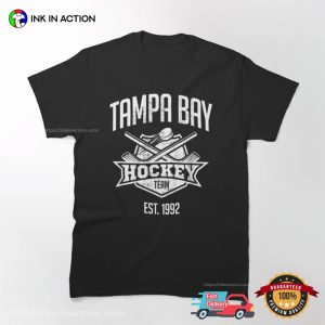 Tampa Bay Hockey Team Est 1992 Vintage T shirt 3