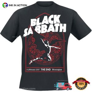 The End Church Window Black Sabbath T-shirt