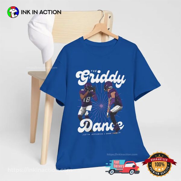 The Griddy Dance Justin Jefferson NFL Shirt