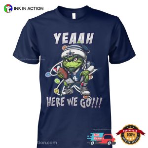 The Grinch Of Dallas Cowboys No4 NFL Player Here We Go Shirt