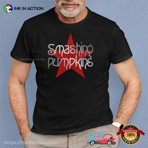 The Smashing Pumpkins Red Star Logo Tee