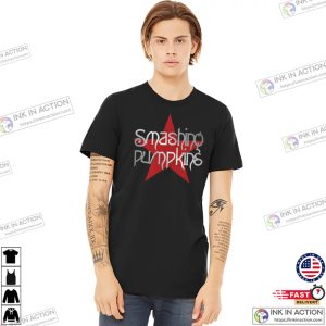 The Smashing Pumpkins Red Star Logo Tee