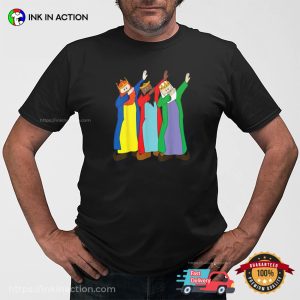 Three Wise Men Kings Dabbing Funny Epiphany Shirt