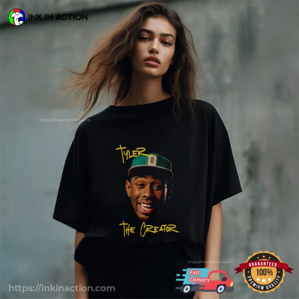 Tyler The Creator Funny Face Image Unisex T-shirt