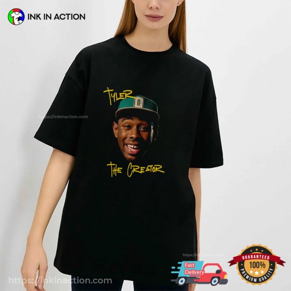 Tyler The Creator Funny Face Image Unisex T-shirt