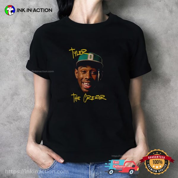 Tyler The Creator Funny Face Image Unisex T-shirt