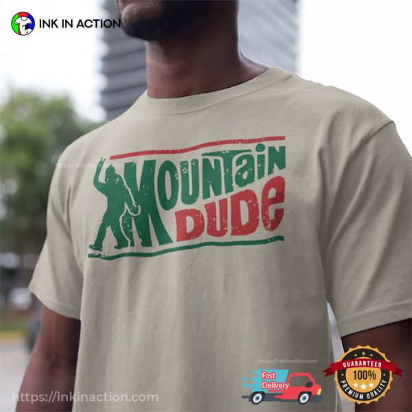 Vintage Bigfoot Mountain Dude Unisex T-shirt