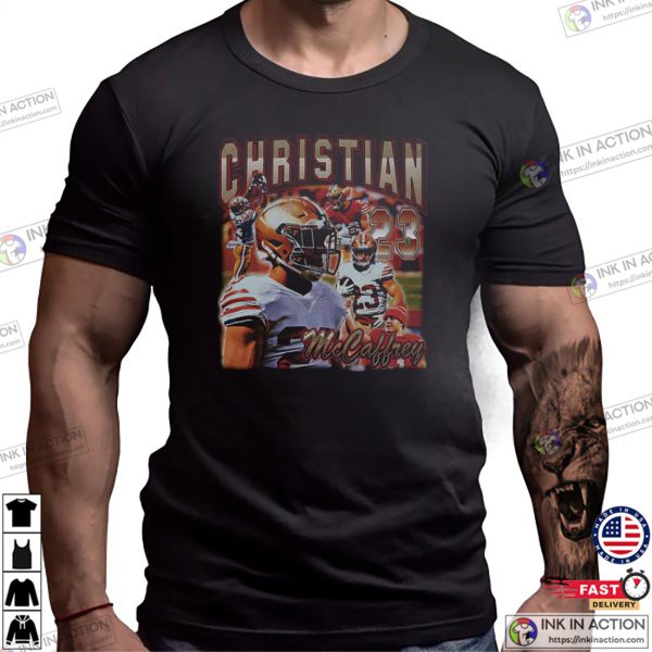 Vintage Christian McCaffrey San Francisco 49ers Shirt