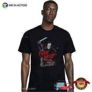 Vintage Jason Attacks Friday The 13th T-shirt