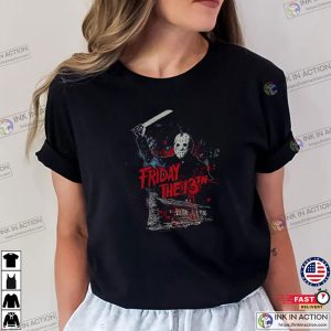 Vintage Jason Attacks Friday The 13th T-shirt