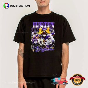 Vintage Justin Jefferson Minnesota Vikings 90s T-shirt