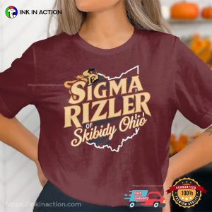 Vintage Sigma Rizler Of Skibidy Ohio T-Shirt