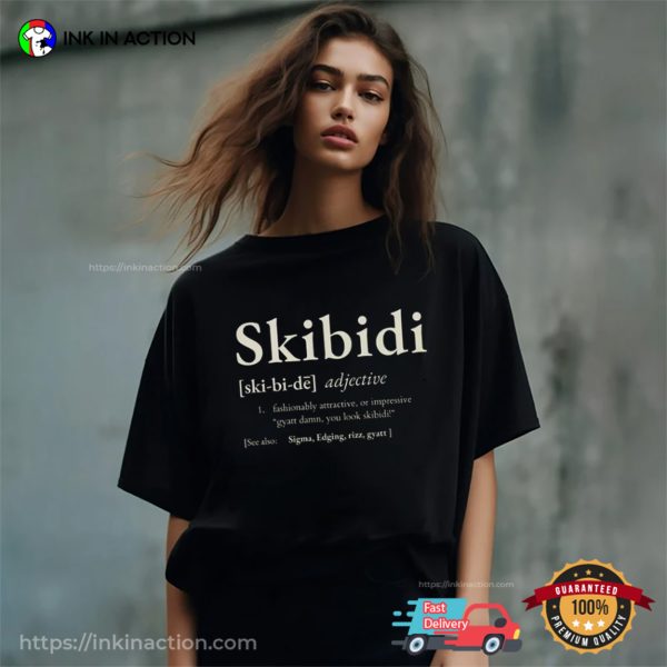 Vintage Skibidi Dictionary Unisex T-shirt