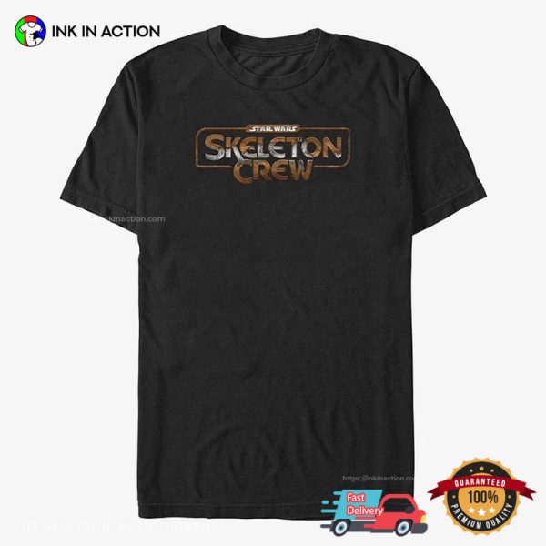 Vintage Star Wars Skeleton Crew Logo T-shirt