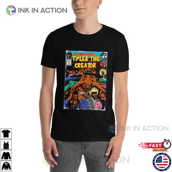 Vintage Tyler The Creator Comic Book Unisex T Shirt