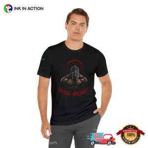 War Ready Bloody Spartan Graphic Shirt