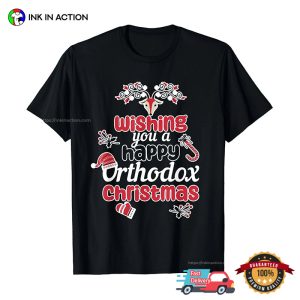 Wishing You Happy Orthodox Christmas Orthodox Christian T shirt 2