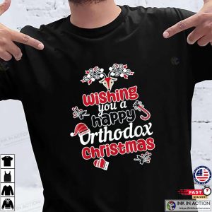 Wishing You A Happy Orthodox Christmas Orthodox Christian T-shirt