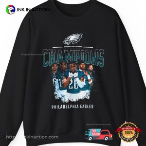 2024 NFC East Champions Philadelphia Eagles Fan T shirt 3