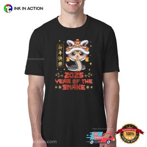 2025 Year of the Snake Chinese New Year Shirt 3