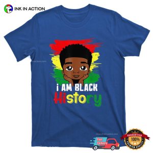 African American I Am Black History Shirt 3