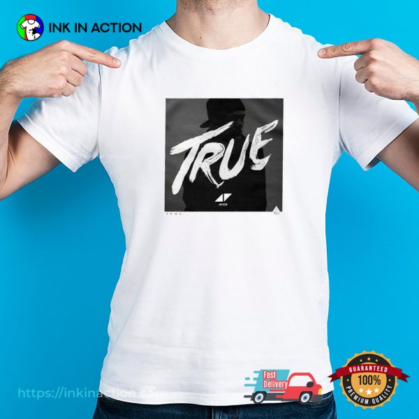 Avicii True Album Cover Unisex T-shirt