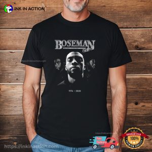 CHADWICK BOSEMAN T'challa Memorial T shirt 3