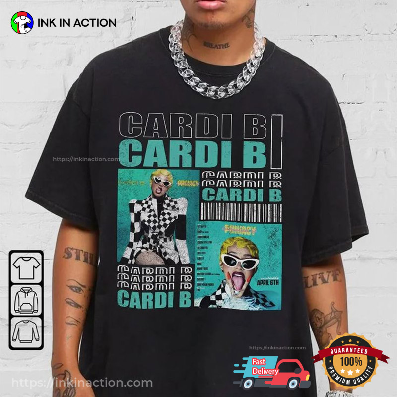 Cardi B 90s Hip Hop Tee
