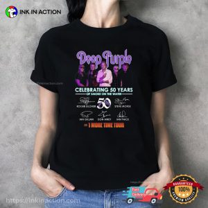 Deep Purple 1 More Time Tour Signature Shirt 3