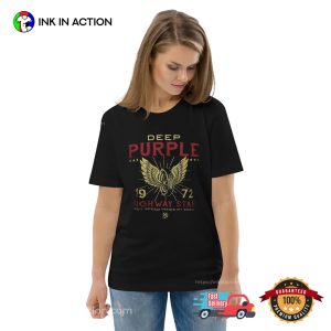 Deep Purple Highway Star 1972 Retro Rock T-shirt