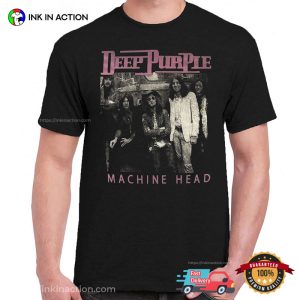 Deep Purple Machine Head Retro Graphic Tee