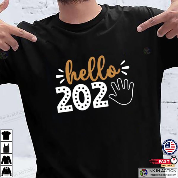 Hello 2025 New Years Eve T-shirt