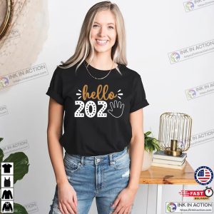 Hello 2025 New Years Eve T-shirt