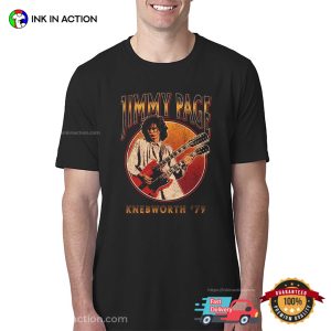 Jimmy Page Knebworth 79 Shirt