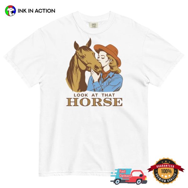 Look At That Horse Cowboy Carter Beyonce Comfort Colors T-shirt