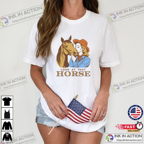 Look At That Horse Cowboy Carter Beyonce Comfort Colors T-shirt