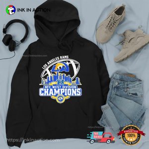 Los Angeles Rams 2021 NFC West Division Champions Los Angeles City T shirt 2