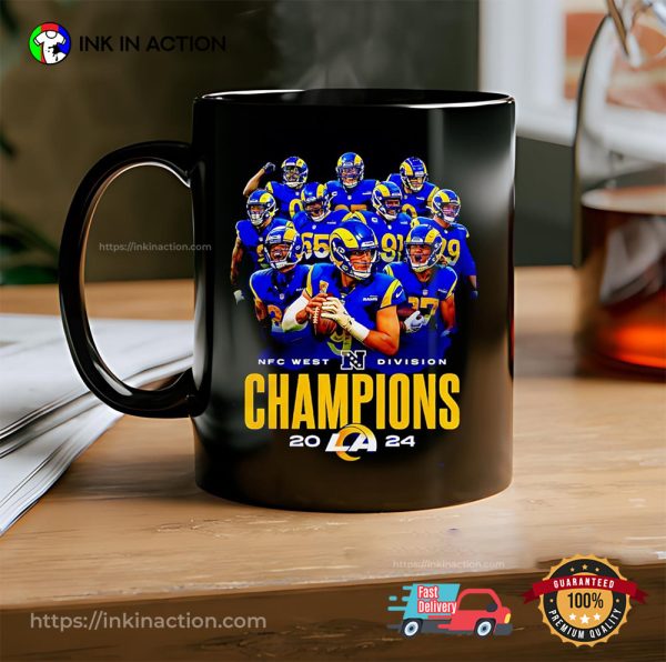 Los Angeles Rams Ready Roll NFC West Champions 2024 Mug