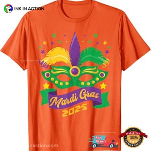 Mardi Gras 2025 Party Carnival Festival Shirt 3