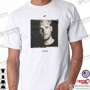 Musician Avicii TIM Graphic T shirt 3