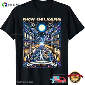 New Orleans French Quarter Mardi Gras Carnival Shirt 3