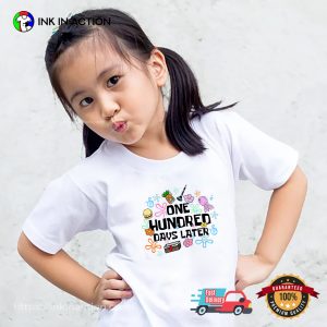 One Hundred Days Later Funny School Joke T-shirt One Hundred Days Later Funny School Joke T-shirt