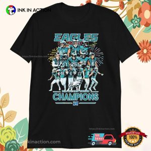 Philadelphia Eagles 2024 NFC East Division Champions T-Shirts